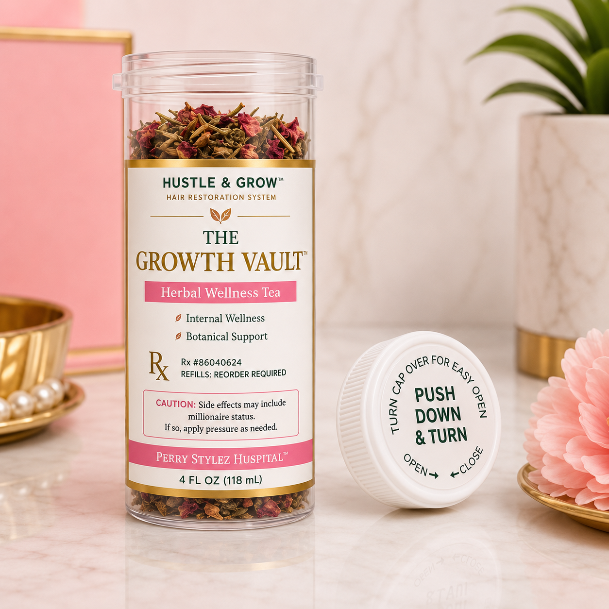 THE GROWTH VAULT™ Herbal Wellness Tea