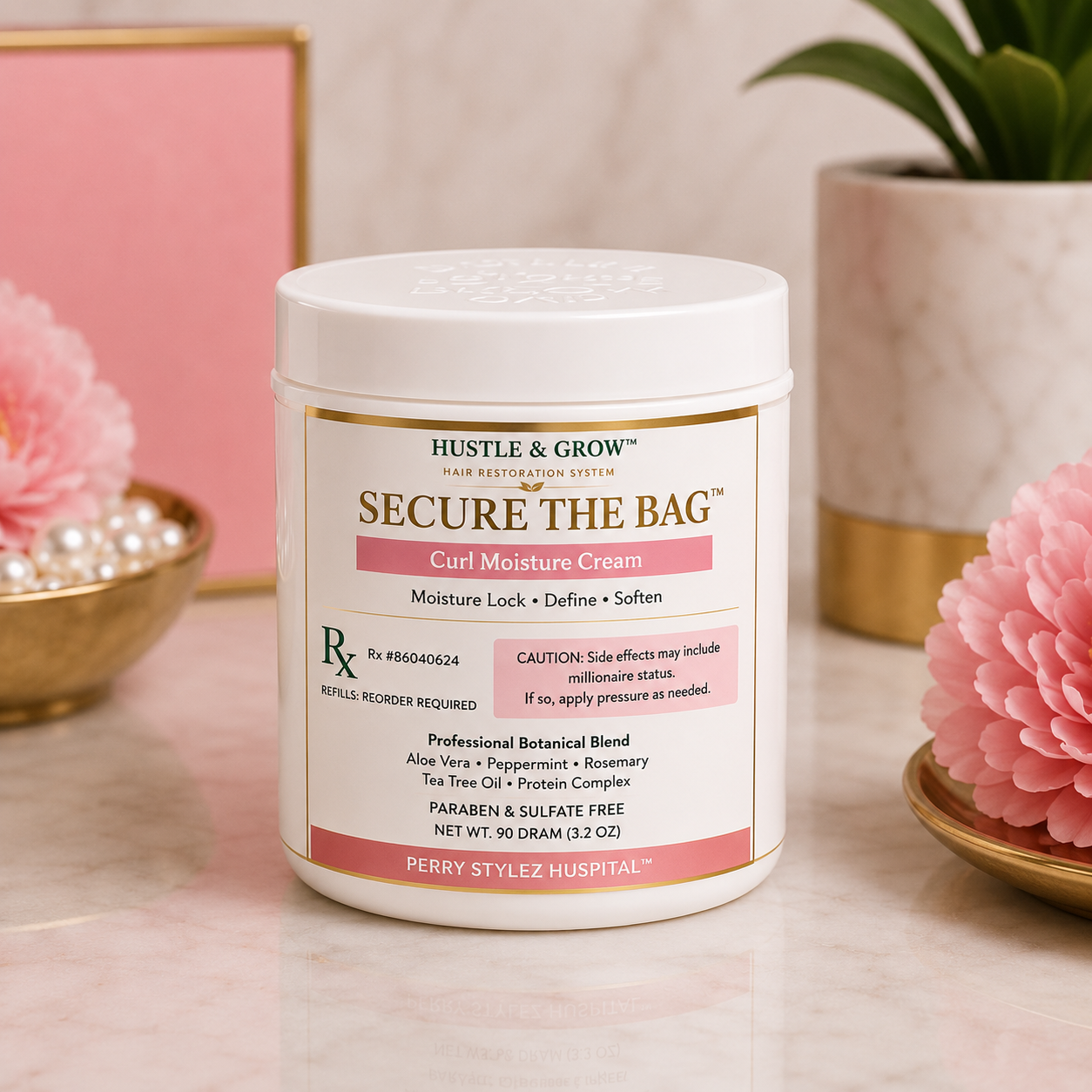 SECURE THE BAG™ Curl Moisture Cream