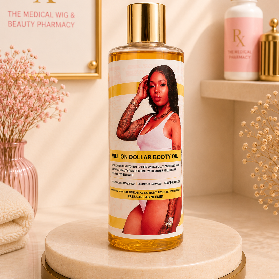 Million Dollar Booty Oil™ – Moisturizing Body &amp; Massage Oil